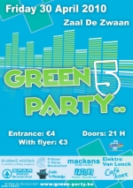 Greenparty 30 april